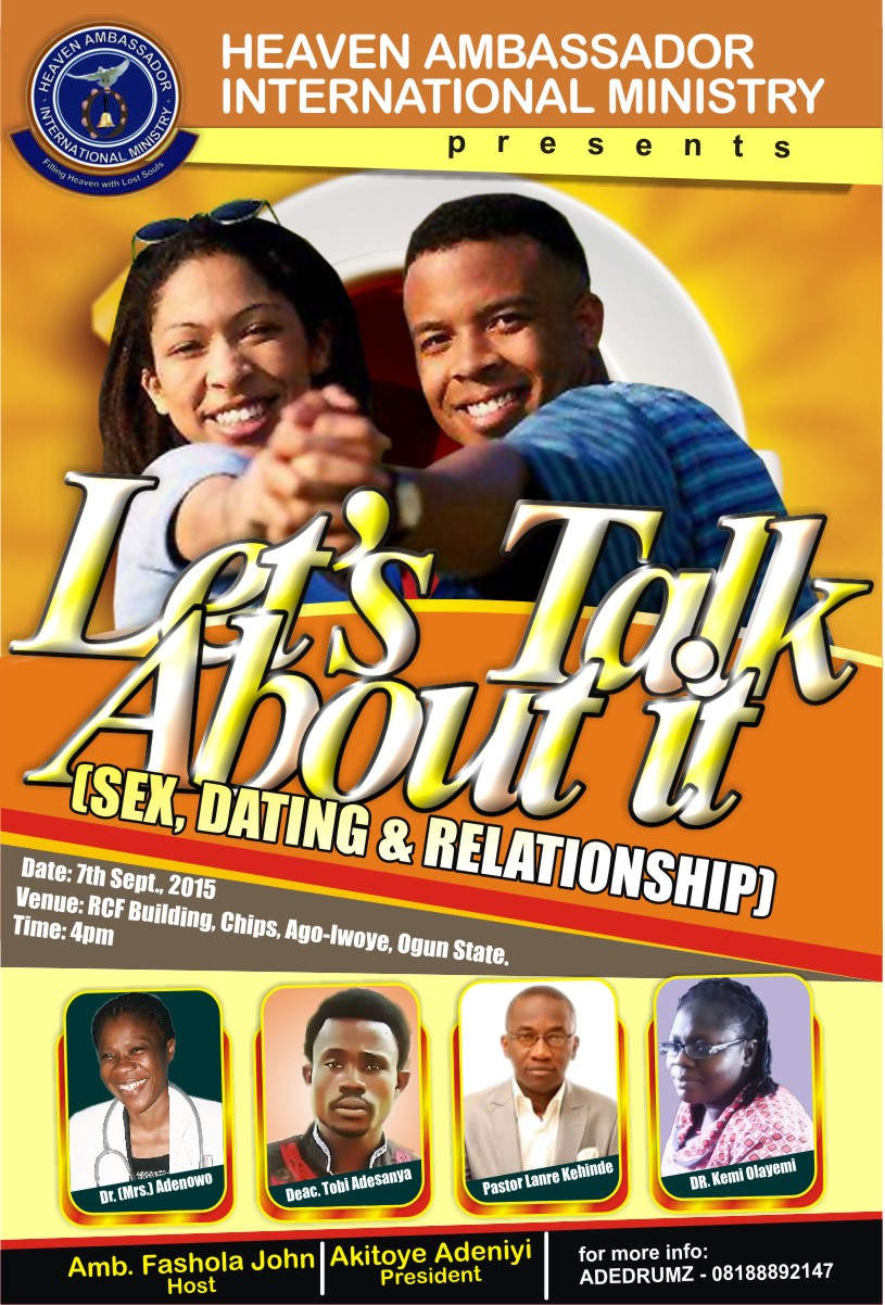 Event Let’s Talk About It Sex Dating Relationship And